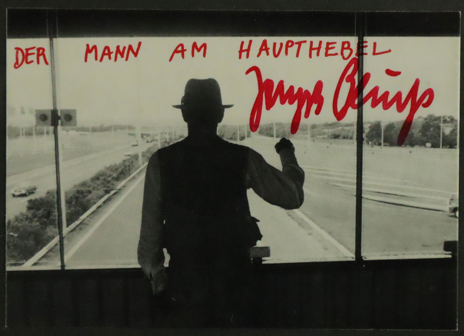 Beuys, Joseph (1921 Krefeld - 1986 Düsseldorf) - "Der Mann am Haupthebel" (1985), handsignierte (1 of 4)