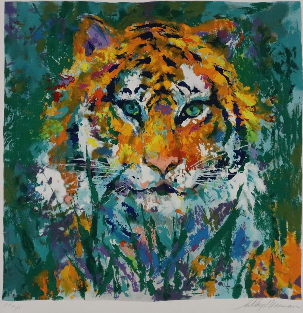 Neiman, LeRoy (1921 Saint Paul/ Minnesota - 2012 New York) - "Portrait of the Tiger", 1998, (1 of 12)