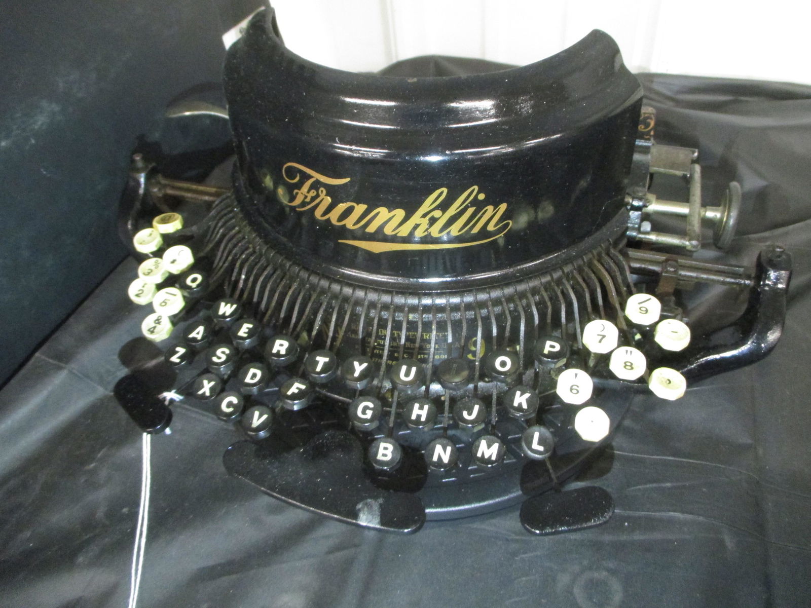 ANTIQUE TYPEWRITER FRANKLIN 9 RARE CIRCA 1906 (1 of 6)