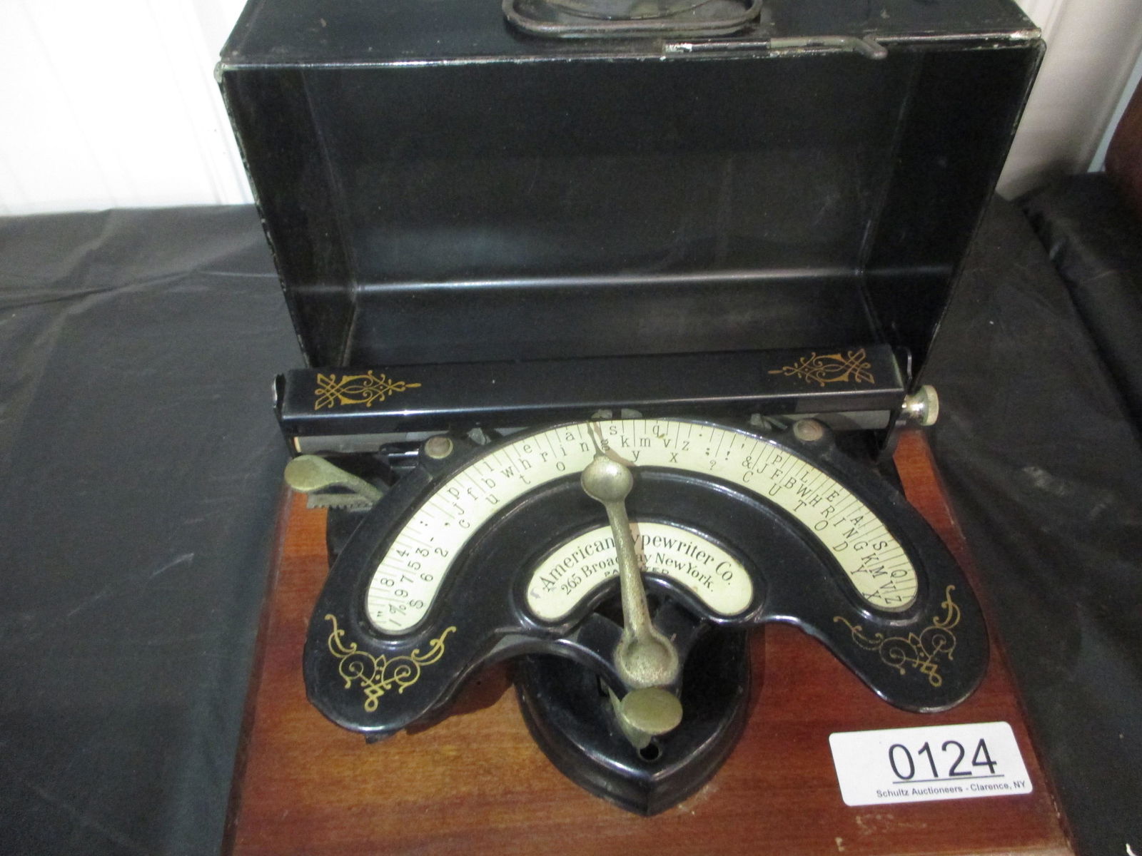 AMERICAN NO. 2 INDEX TYPEWRITER SCHREIBMASCHINE (1 of 5)