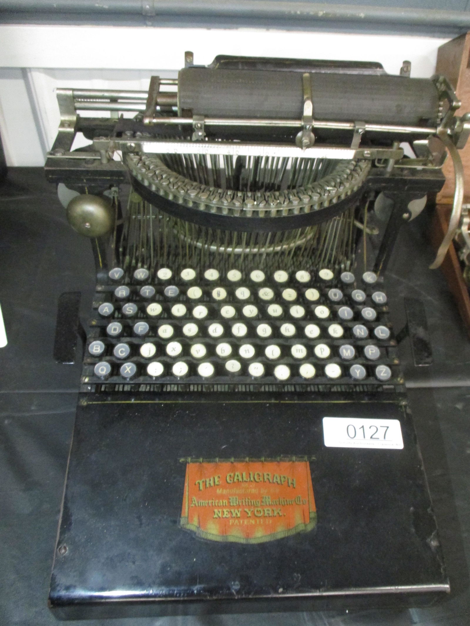 ANTIQUE RARE TYPEWRITER CALIGRAPH 2 CIRCA 1884 (1 of 6)