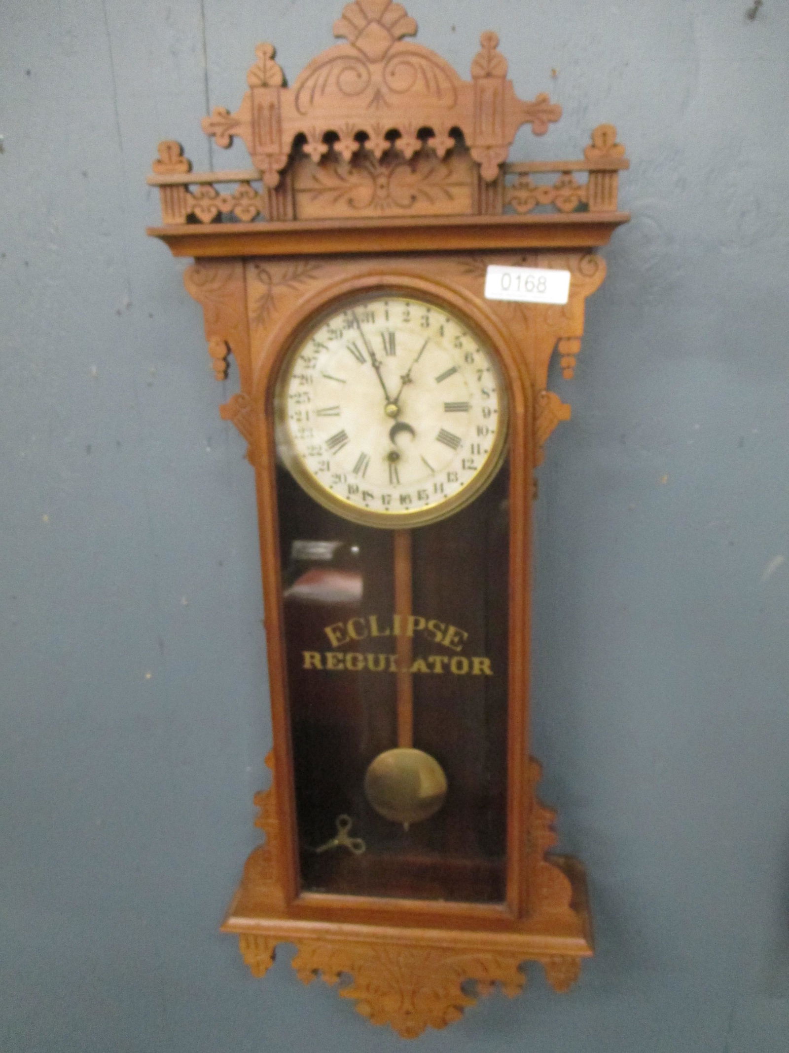 ECLIPSE REGULATOR CALENDAR WALL CLOCK Jan 18, 2020 Schultz