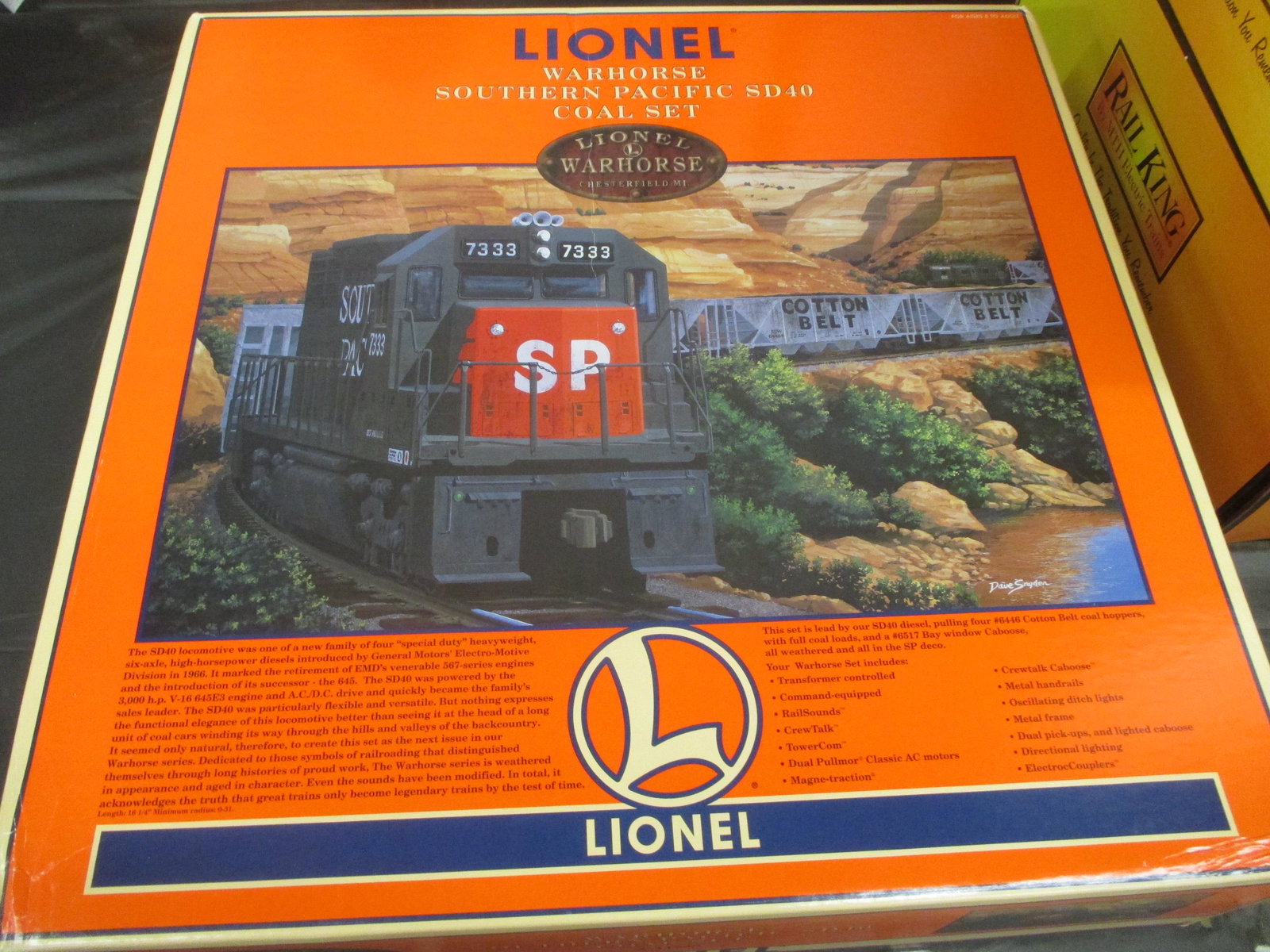 LIONEL WAR HORSE SOUTHERN PACIFIC COAL SET (1 of 3)