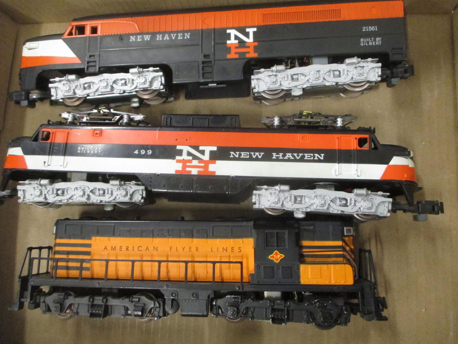 AMERICAN FLYER LINES AND GILBERT NEW HAVEN TRAINS (1 of 4)