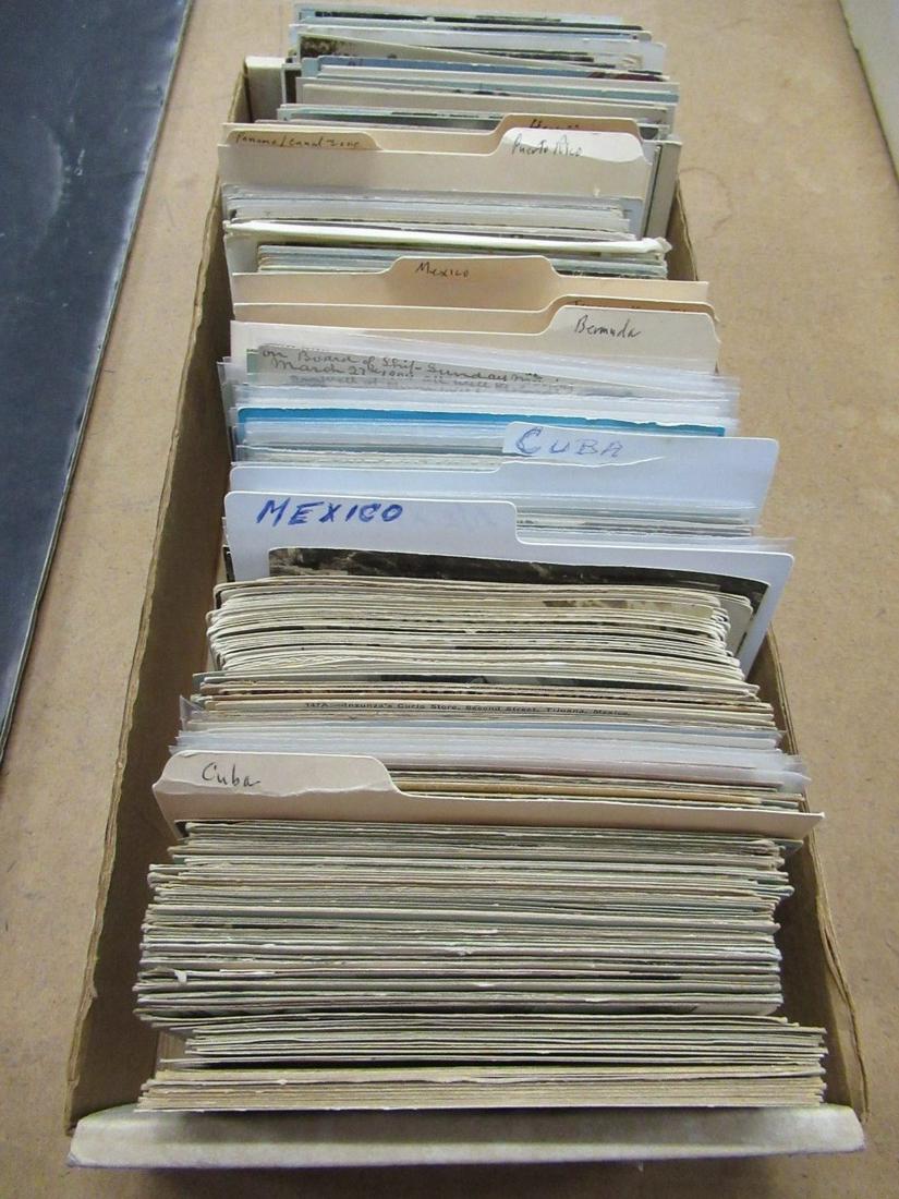 APPROX. 700 POSTCARDS FROM CUBA, MEXICO, HAWAII: APPROX. 700 POSTCARDS FROM CUBA, MEXICO, HAWAII, ETC