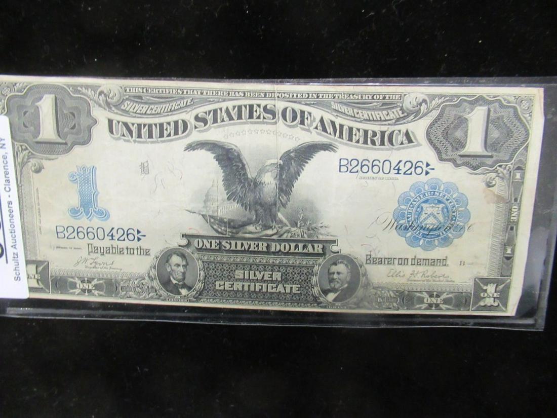 1899 SILVER DOLLAR LARGE BILL: 1899 SILVER DOLLAR LARGE BILL