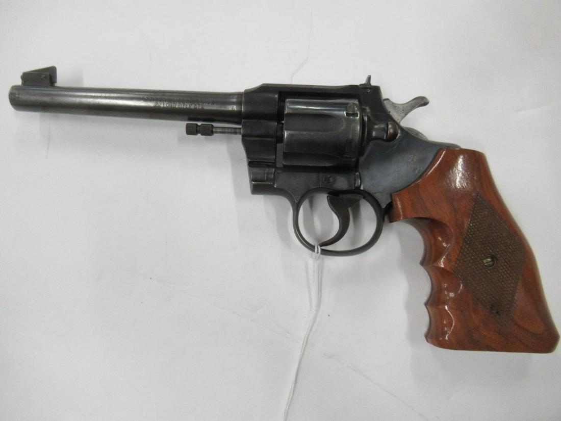 COLT OFFICERS MODEL TARGET REVOLVER: COLT OFFICERS MODEL TARGET REVOLVER .22LR 54055