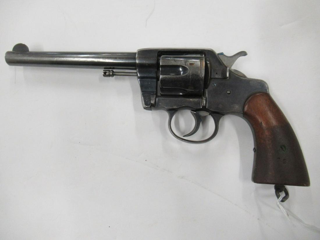 COLT US ARMY MODEL 1903 REVOLVER .38 CAL: COLT US ARMY MODEL 1903 REVOLVER .38 CAL 096 W/ US HOLSTER