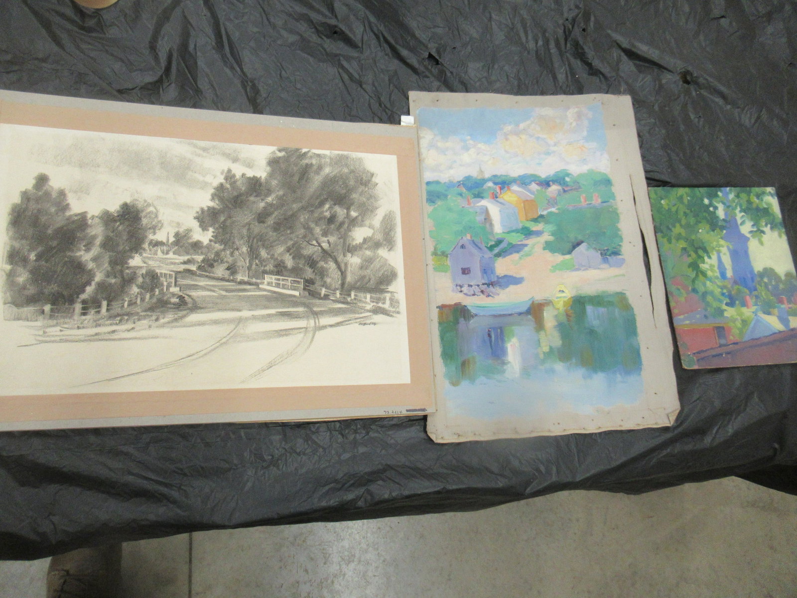 3 Pcs. Artwork by Clifford Ulp: 3 Pcs. Artwork by Clifford Ulp