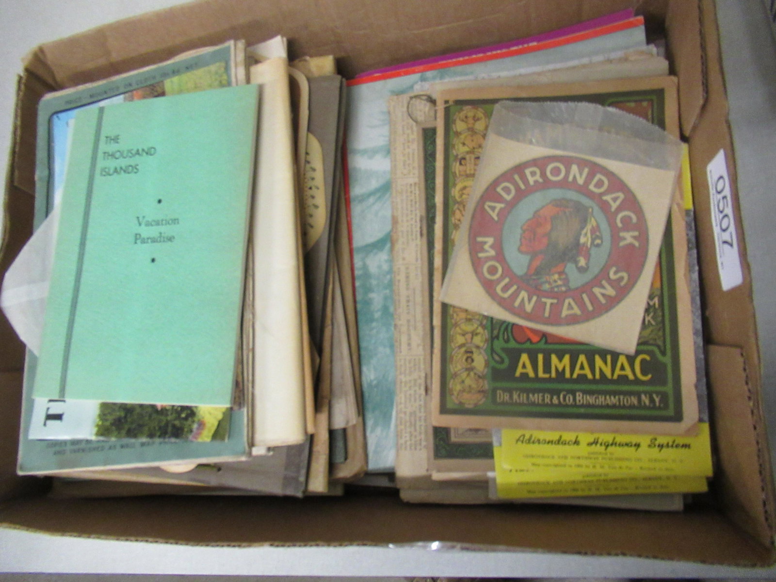 Mixed Ephemera Lot, Pamphlets, Etc: Mixed Ephemera Lot, Pamphlets, Almanacs, and More