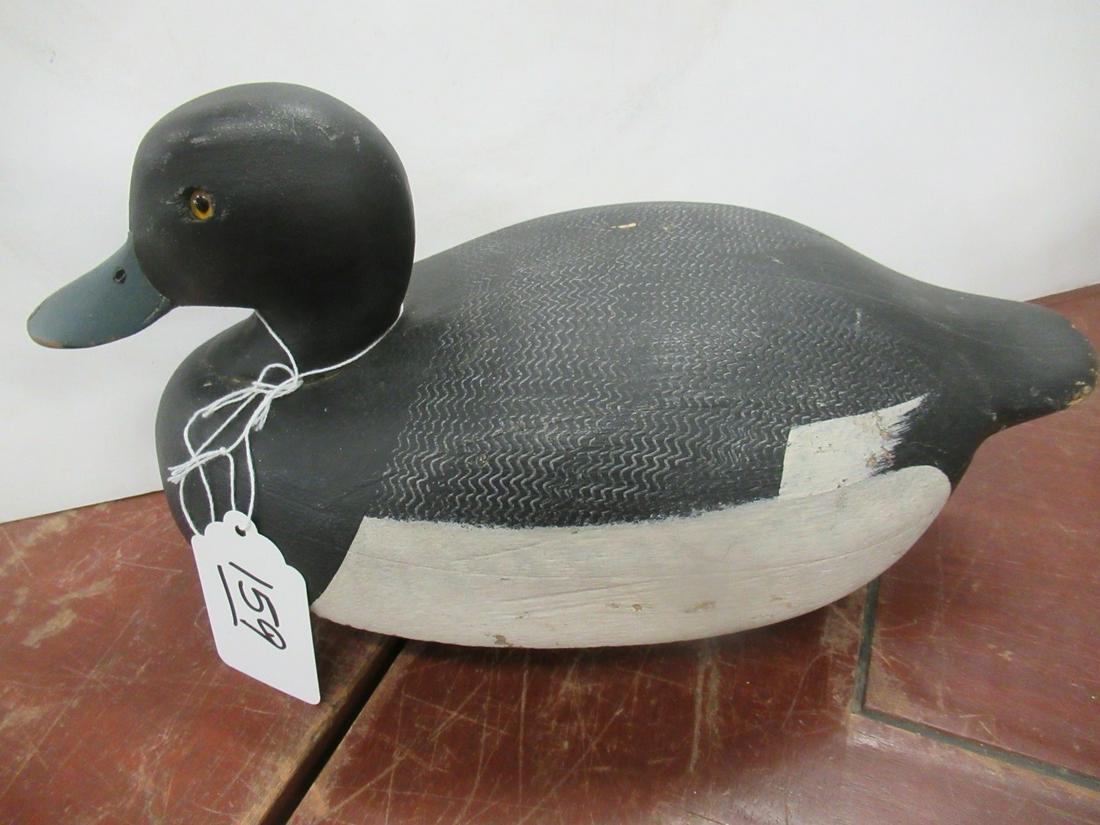 Ken Harris Decoy: Ken Harris Decoy, Approx. 14.5" x 7" x 7"