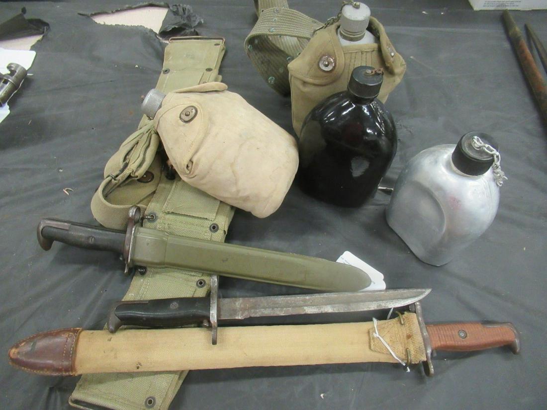 3 Bayonets and 4 Canteens: 3 Bayonets and 4 Canteens