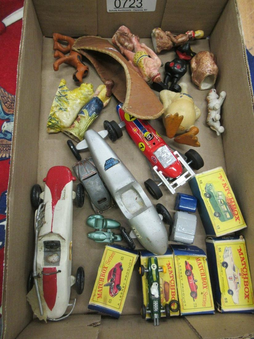 Group of Early Toys incl. Lesney Matchbox: Group of Early Toys incl. Lesney Matchbox in Original Boxes, Disney Toys, Etc