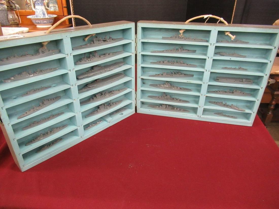 WWII British Ship Model ID Kit: WWII British Ship Model ID Kit, Complete Set incl. Battleship & Aircraft Carrier