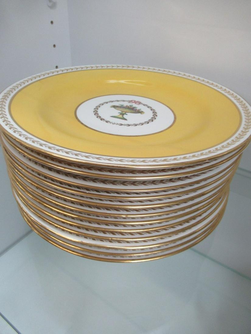 Set of 12 Spode Copeland Formal Luncheon Plates (1 of 3)