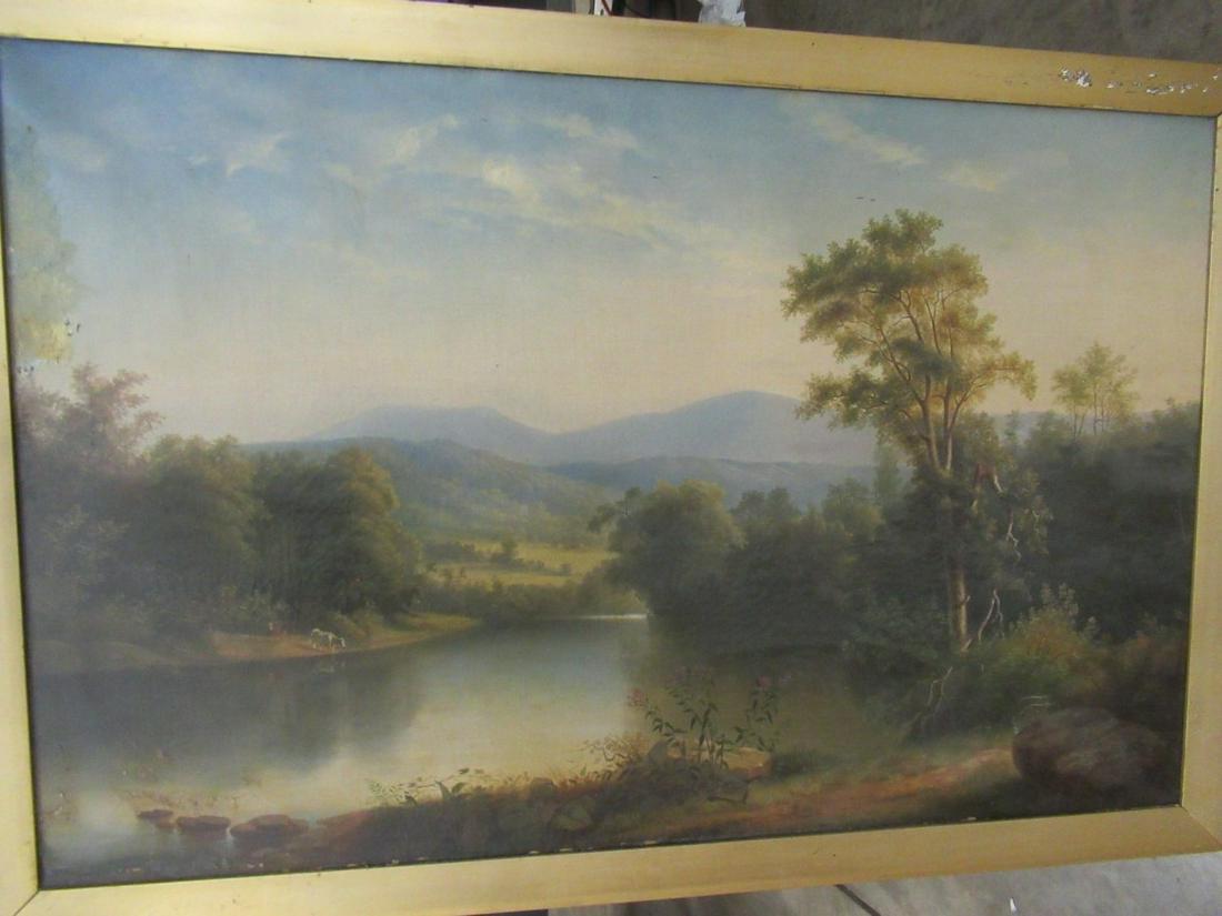 Large Landscape Oil on Canvas Painting (1 of 5)