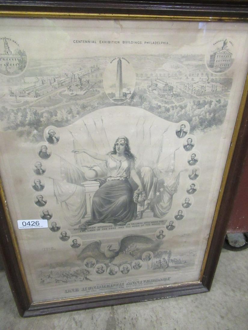 1876 Centennial Exhibition Poster (1 of 3)