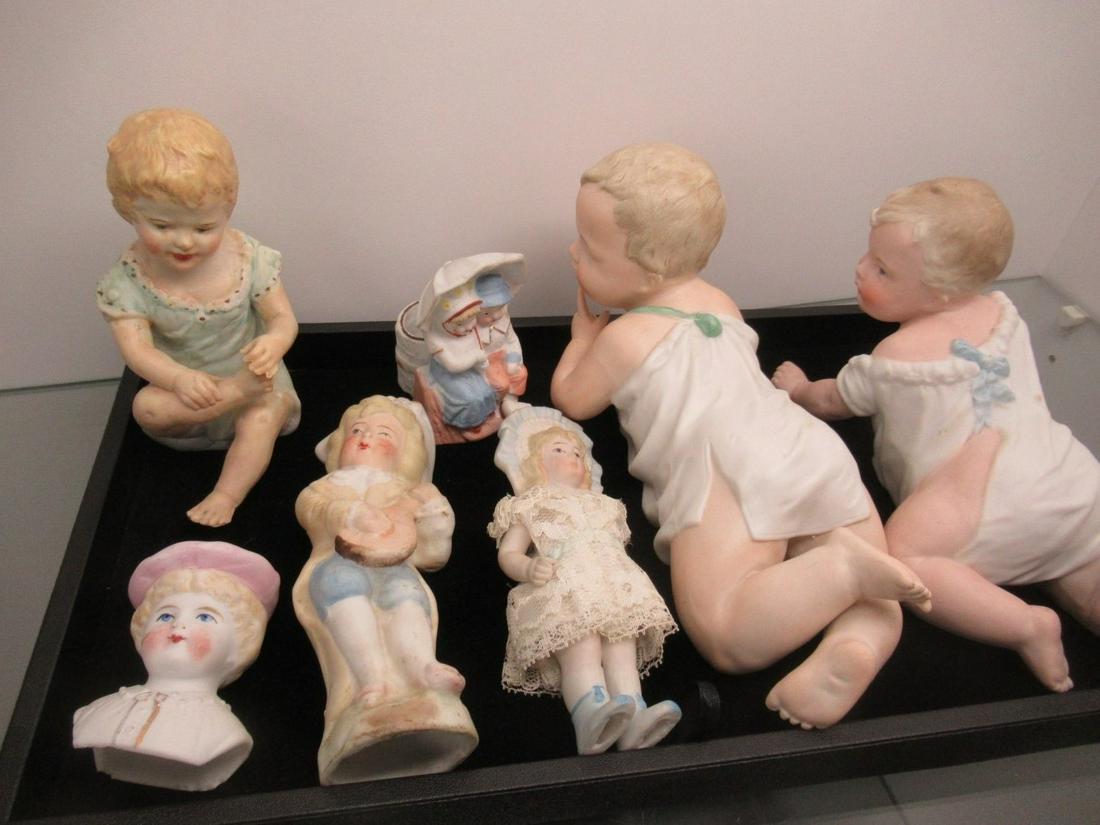 Bisque Piano Babies, Child Figures, Etc (1 of 2)