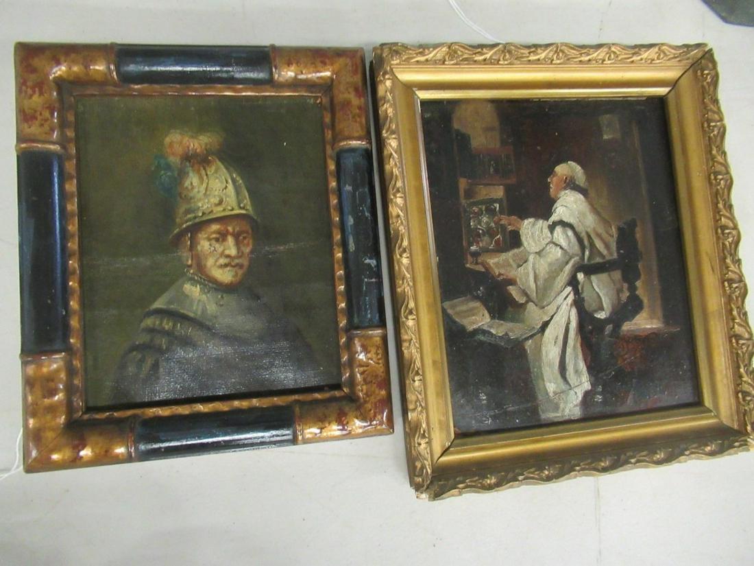 O/C Painting Man in Armor and O/B Man in Robe (1 of 3)
