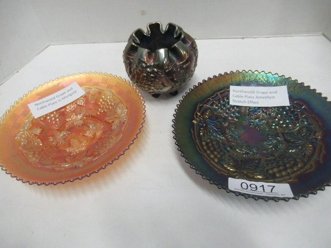 3pcs of Carnival Glass (1 of 1)
