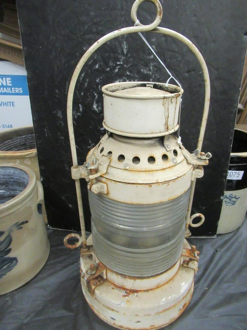 Mohawk Lamp NYS Canals Barge Ridge Lantern (1 of 2)