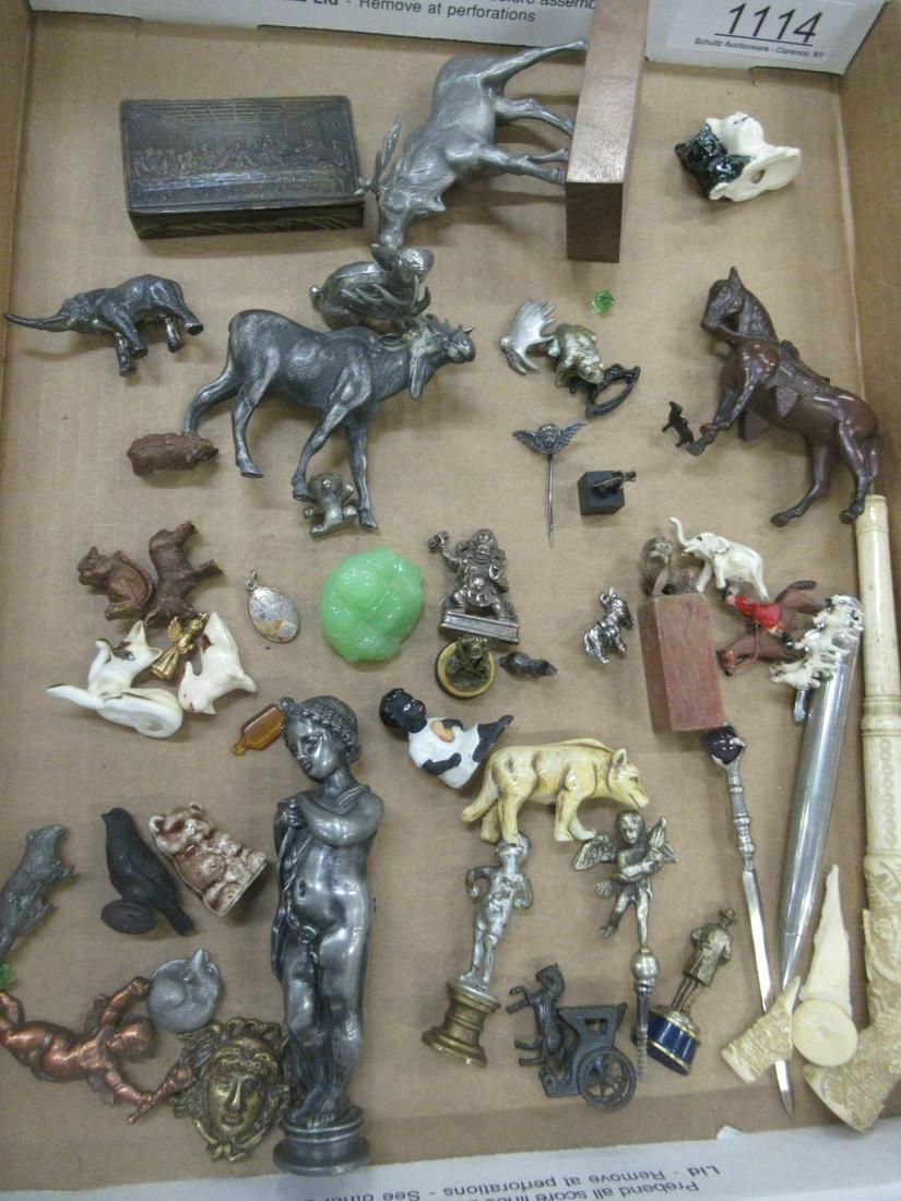 Box Lot Misc Animal Figures, Etc. (1 of 1)