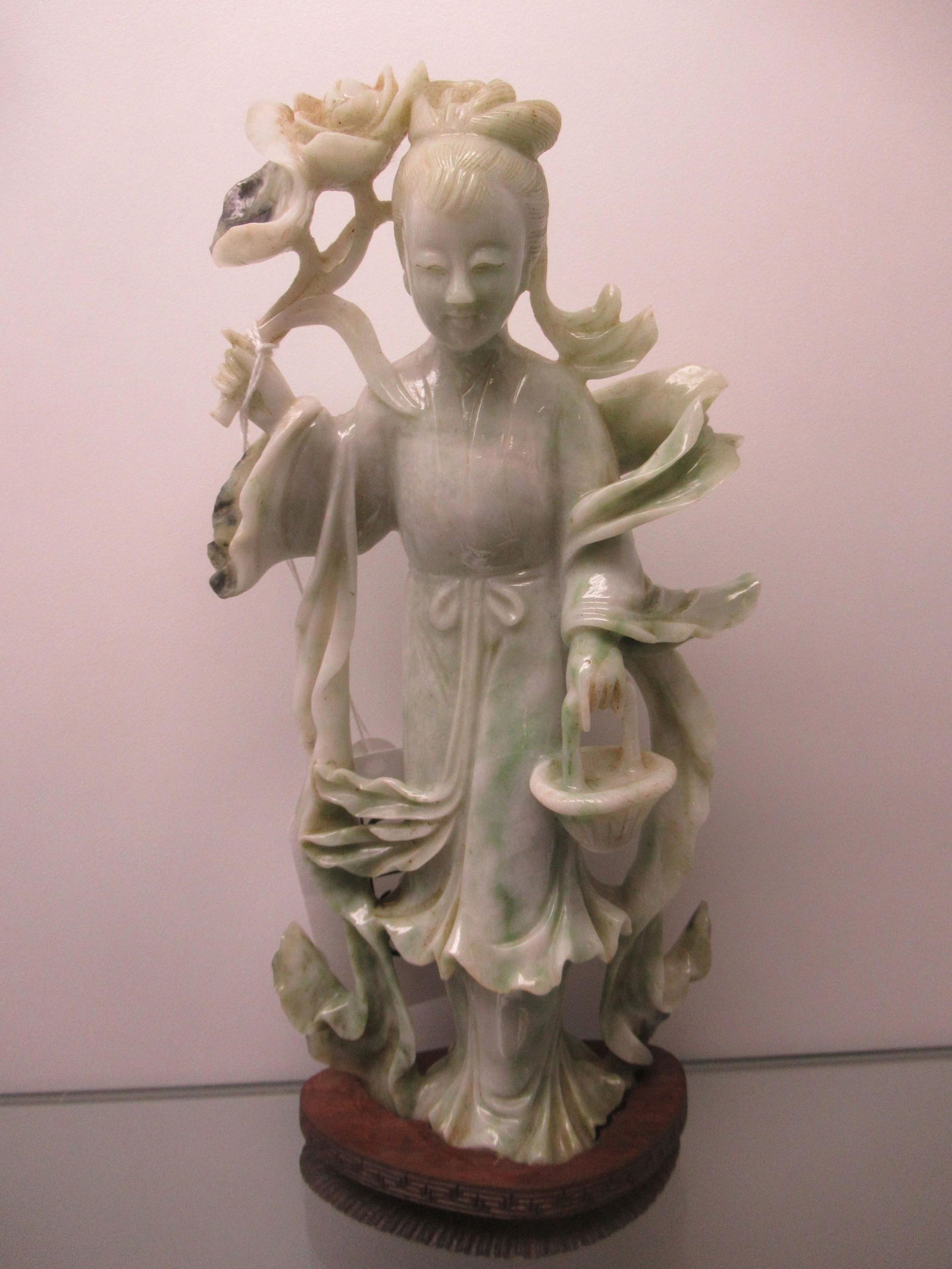 Carved Jade Statue (1 of 2)