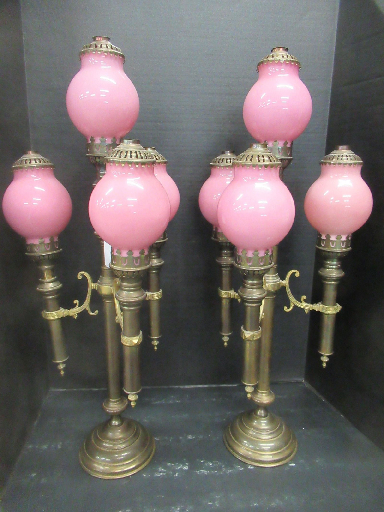 Pair of Torchiere Lamps (1 of 5)