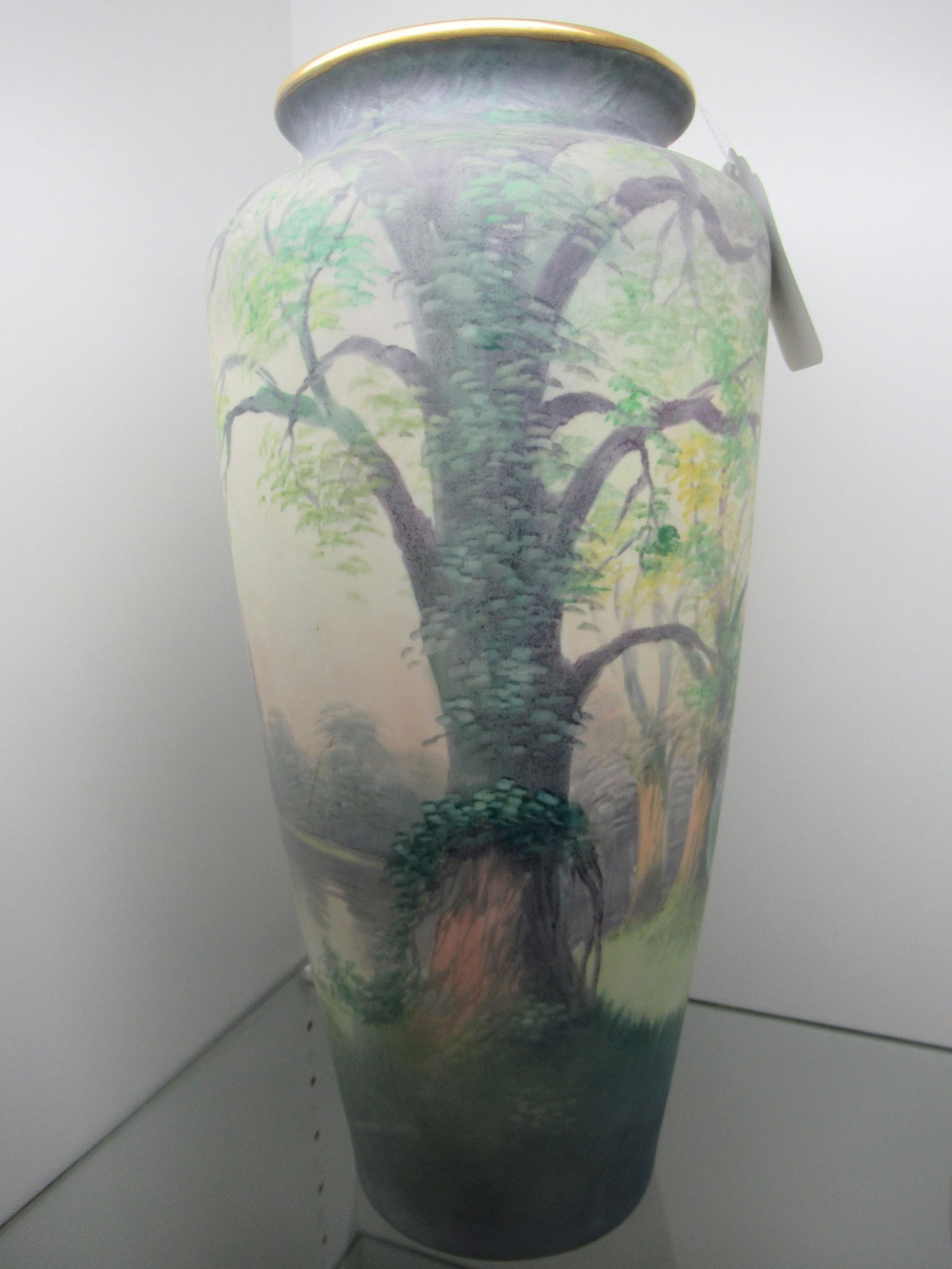 Beautifully Decorated Pickard Porcelain Vase (1 of 9)