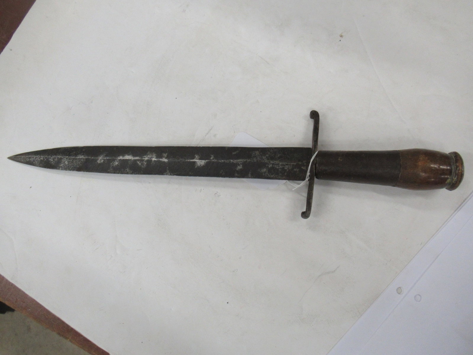 Georgia Pike Blade Confederate Fighting Knife: Georgia Pike Blade Confederate Fighting Knife, with Certificate of Authenticity - Approx. 18.5"l