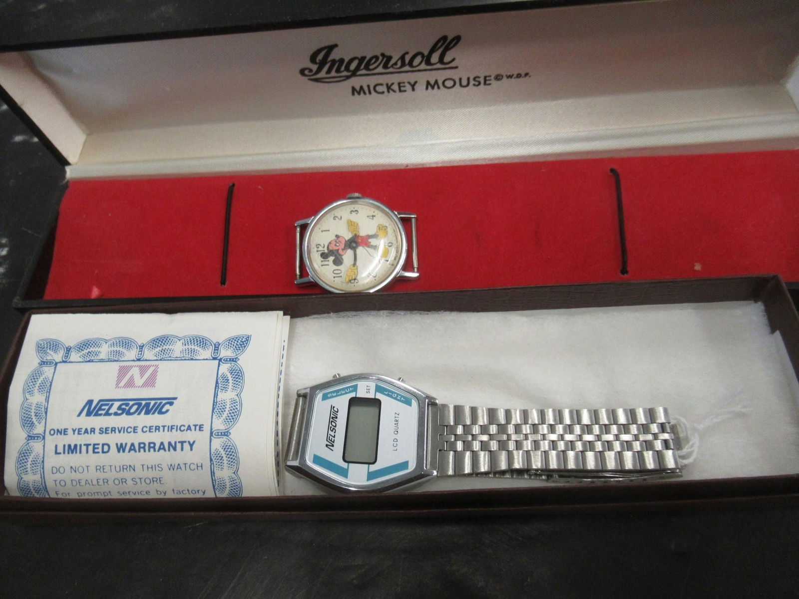 Vintage Ingersoll Mickey Mouse Watch & Nelsonic (1 of 3)