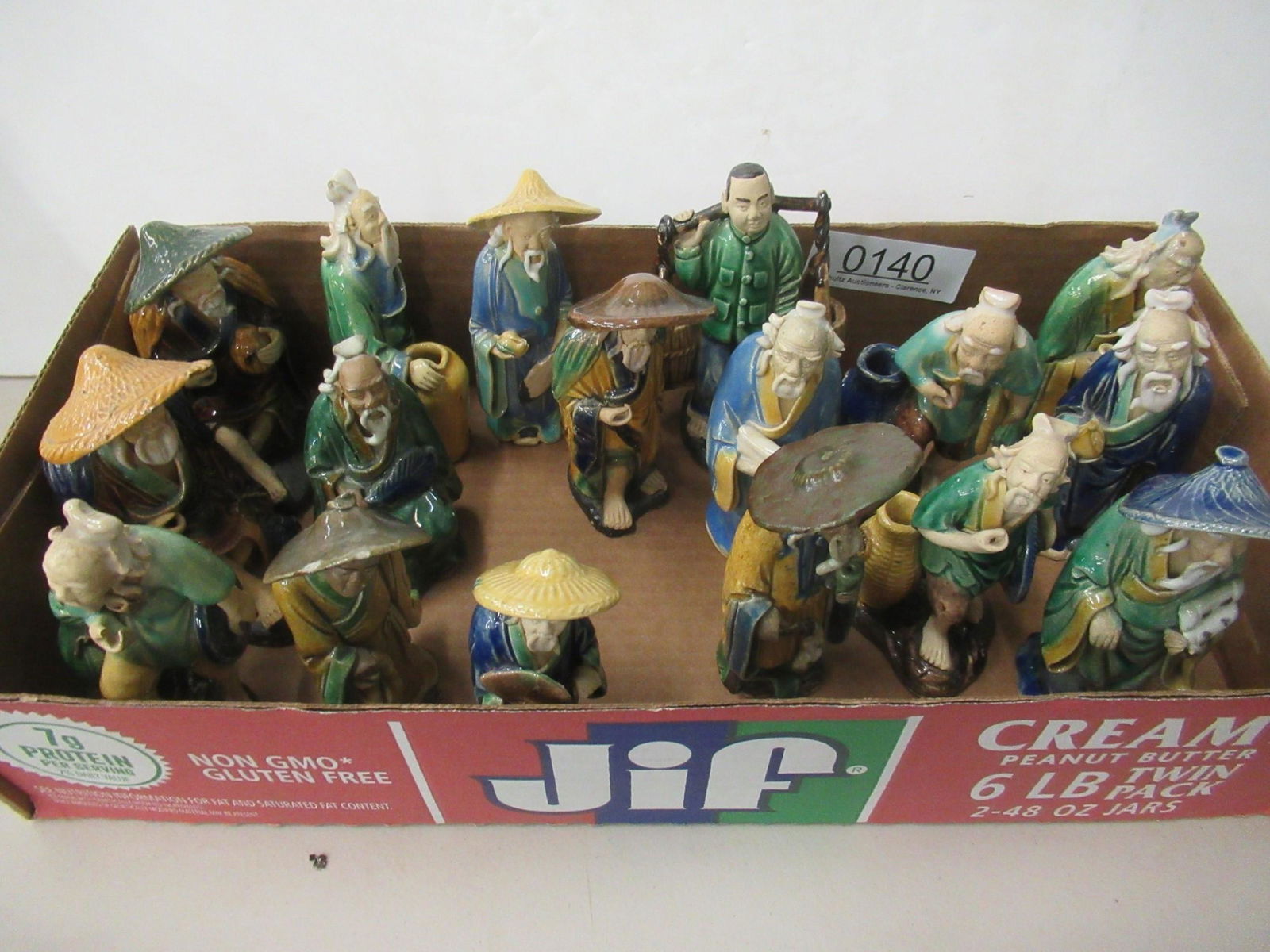 Group of Chinese Mud Figures (1 of 1)