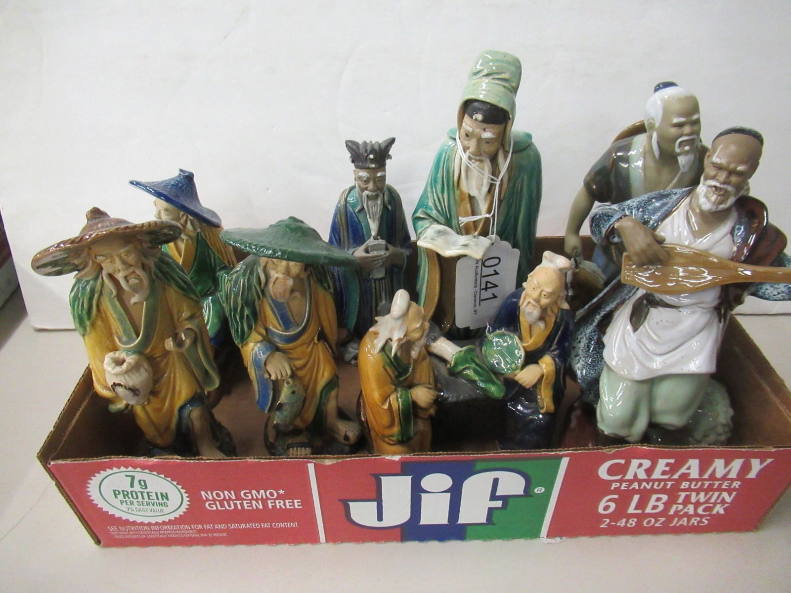 Group of Chinese Mud Figures (1 of 1)