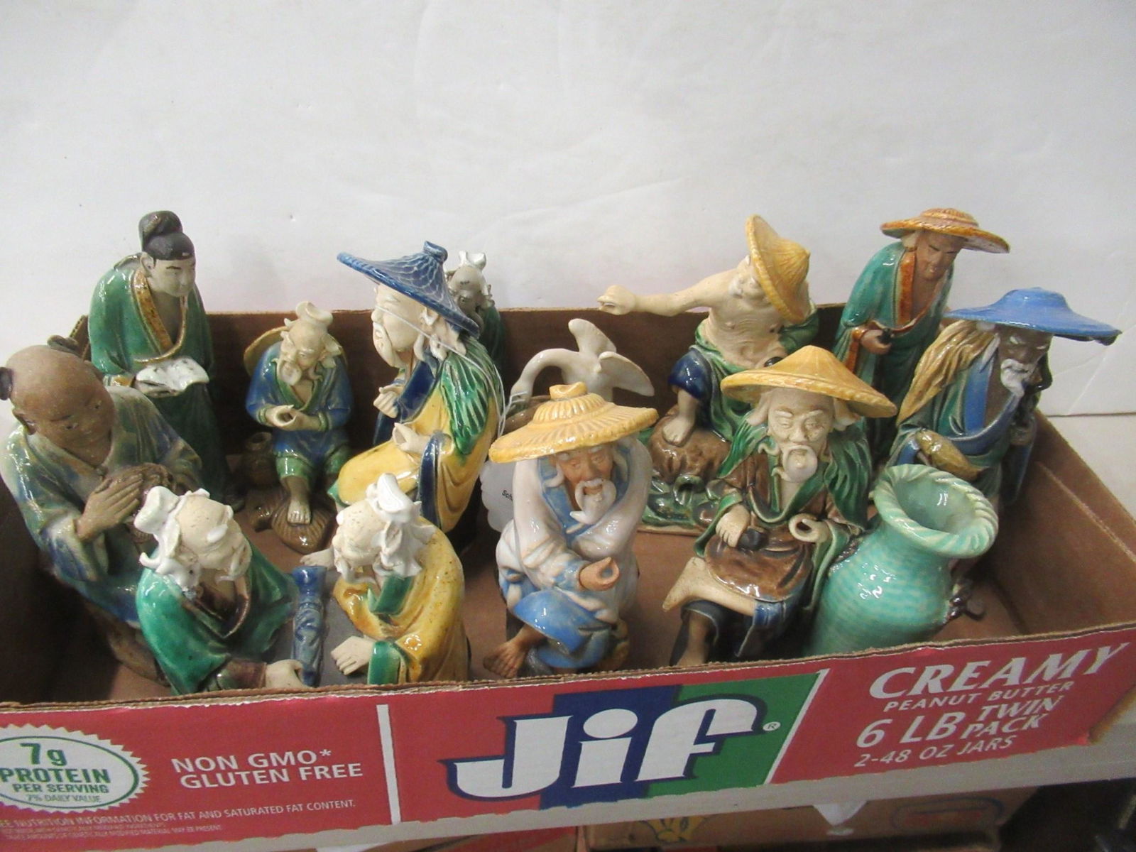 Group of Chinese Mud Figures (1 of 1)