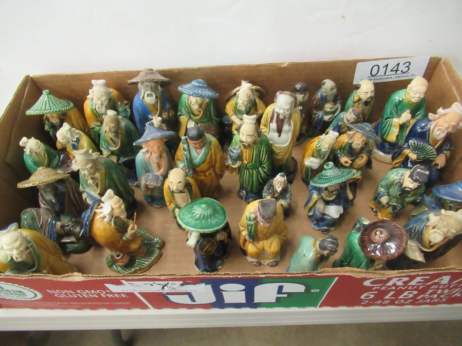 Group of Chinese Mud Figures (1 of 1)