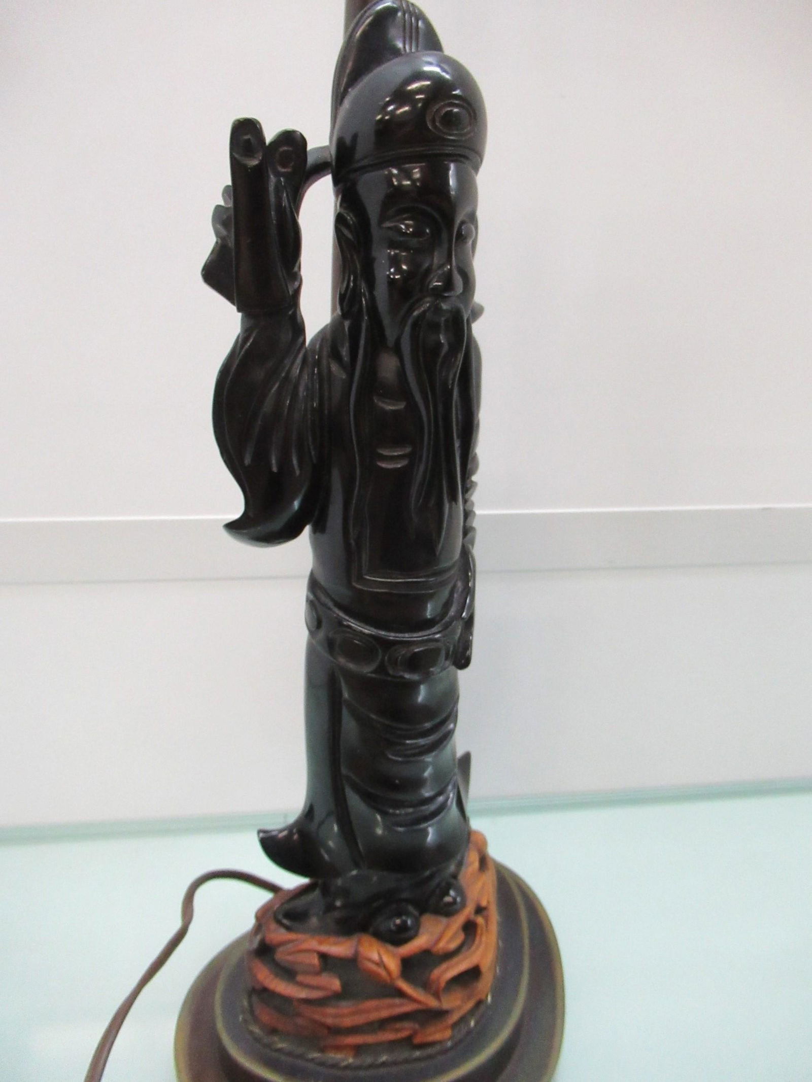 Amber Figure of Chinese Gentleman (1 of 4)