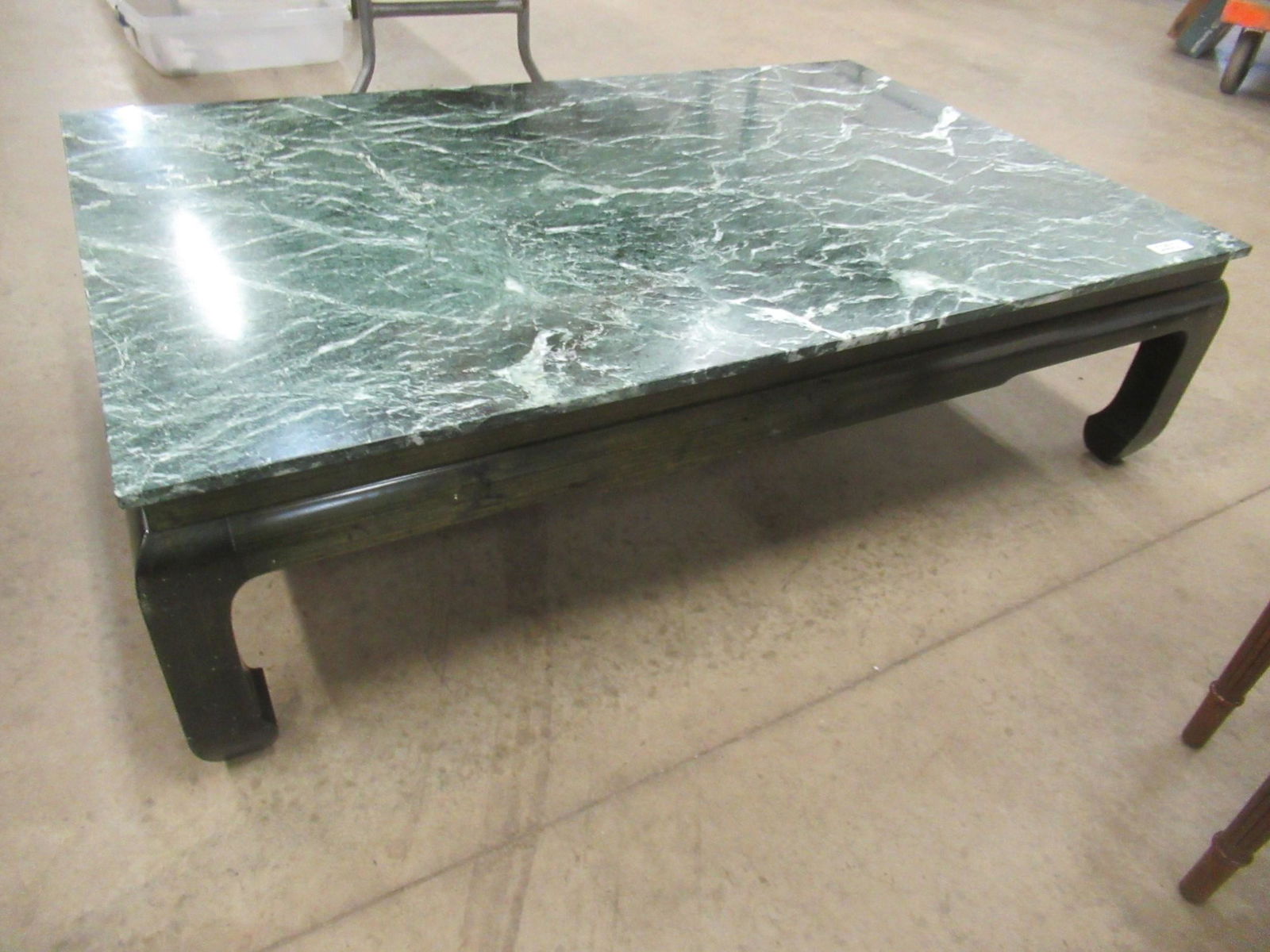 Green Marble Top Coffee Table (1 of 7)