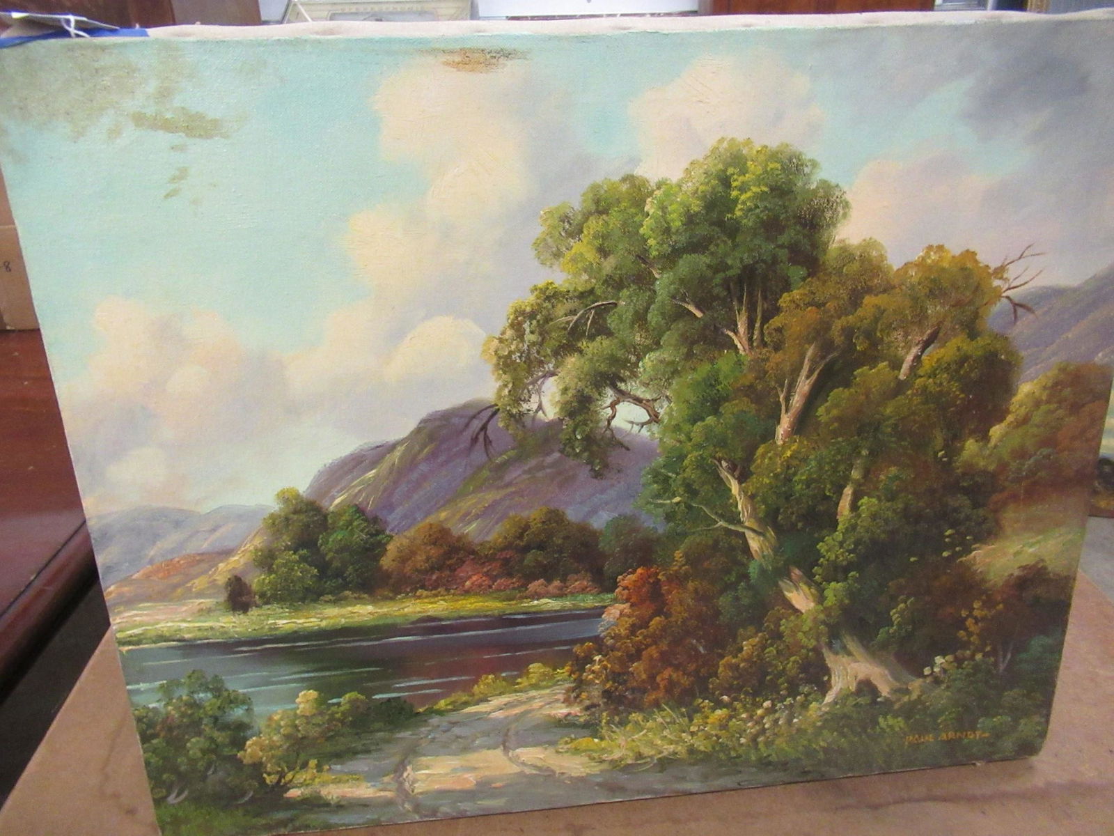 Paul Wesley Arndt Landscape Painting (1 of 3)