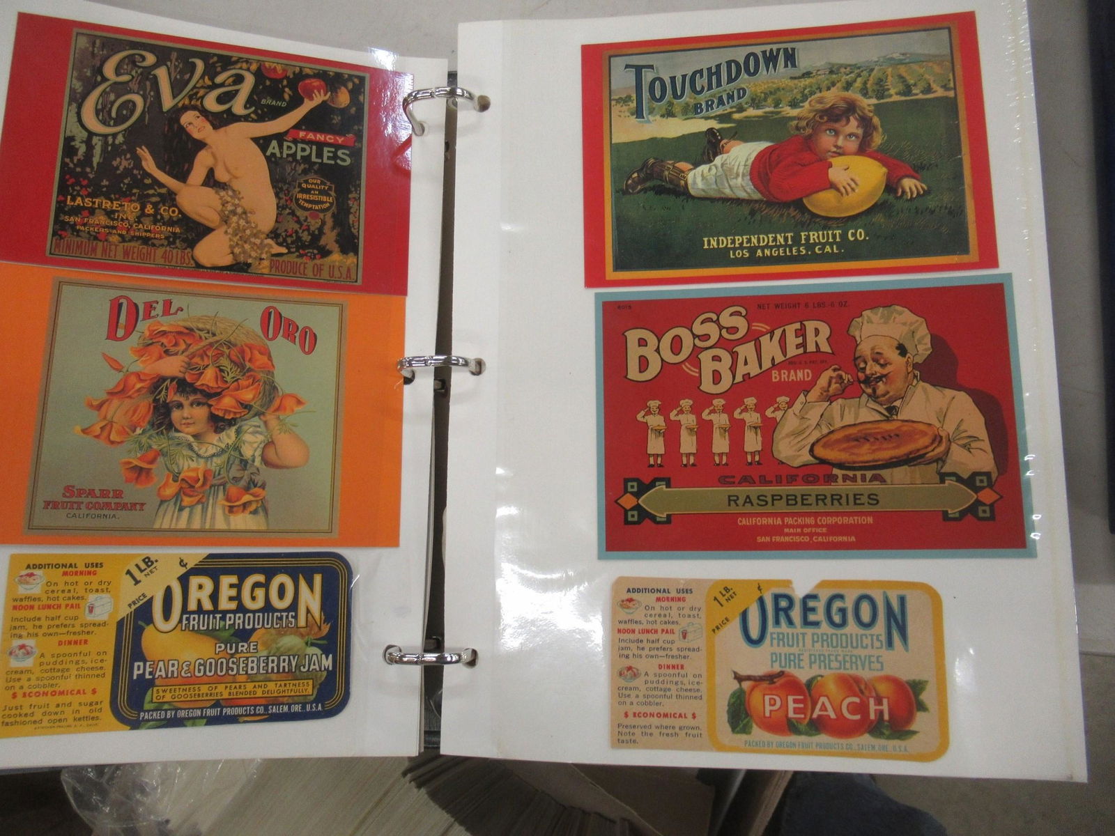 Book of Antique Advertising Labels (1 of 12)