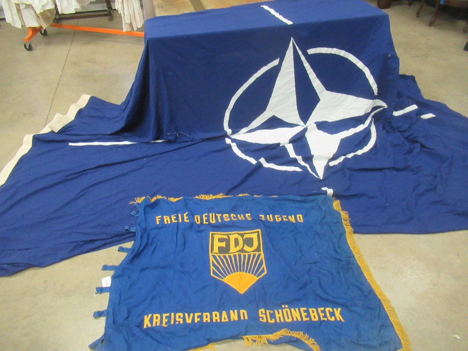2 Military Flags: 2 Military Flags -