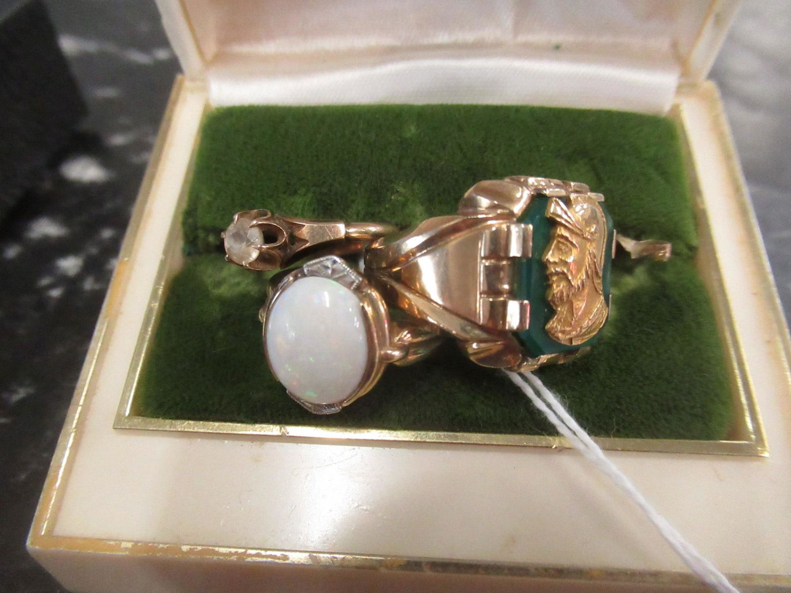 2 10k Gold Rings and 1 Unmarked Ring (1 of 2)