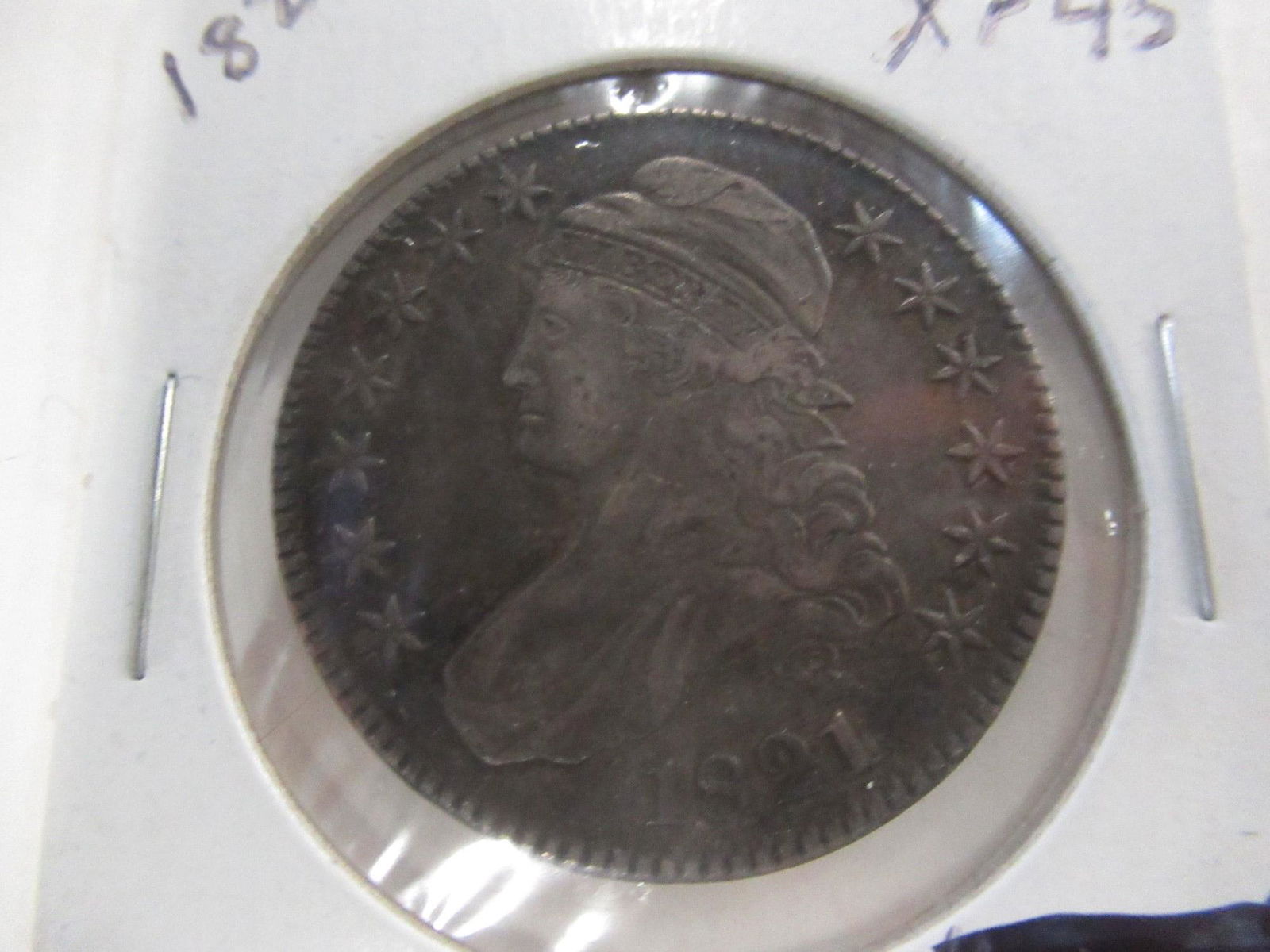 1821 Capped Bust Half Dollar (1 of 2)