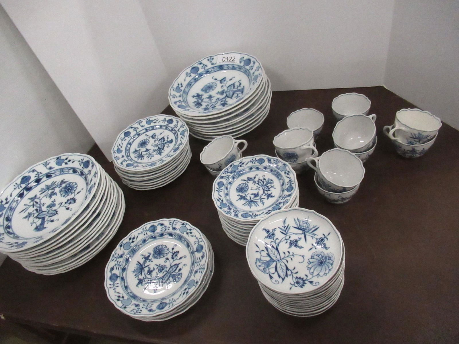 Large Group of Meissen Blue Onion China (1 of 6)