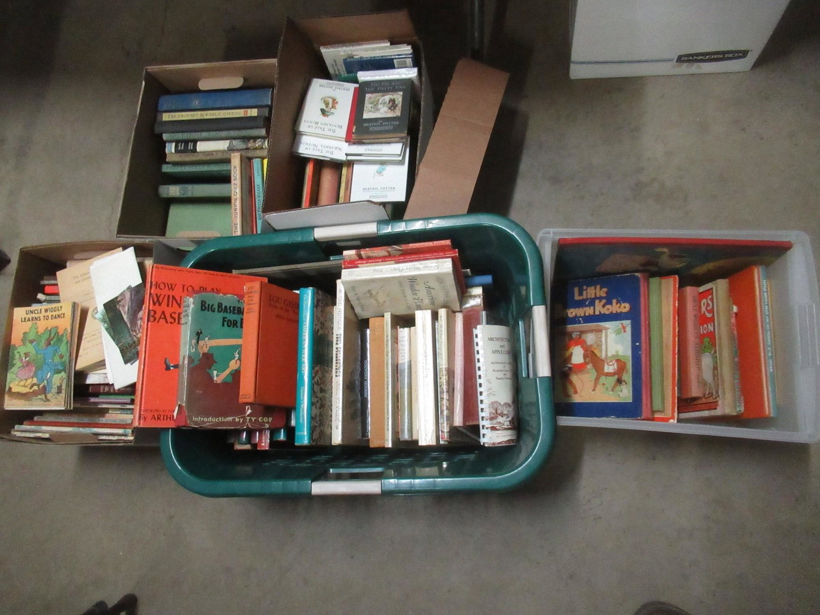 5 Boxes of Misc. Books incl. Childrens Books (1 of 6)