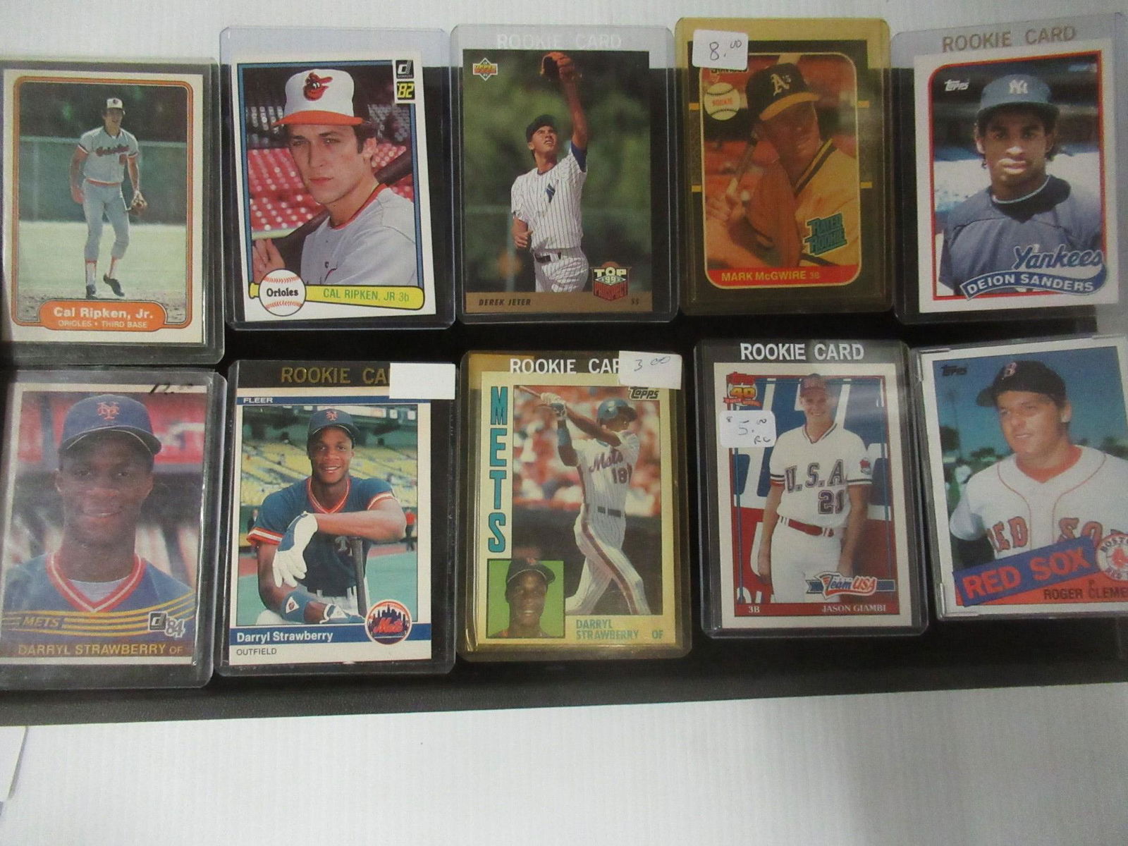 Lot of Rookie and Other Cards incl Cal Ripken Jr (1 of 1)