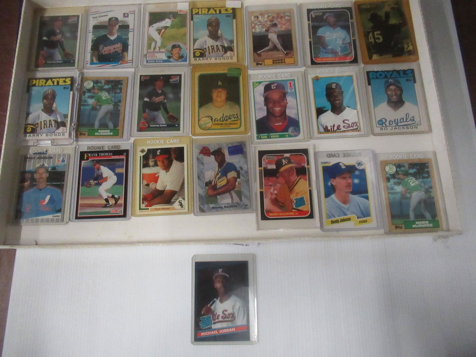 Lot of Rookie and Other Cards incl. Barry Bonds (1 of 3)