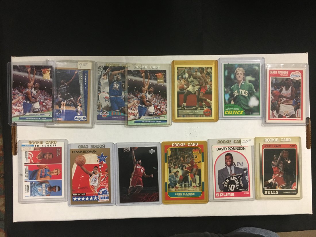 Tray of Rookie and Other Cards incl. Lebron James (1 of 4)