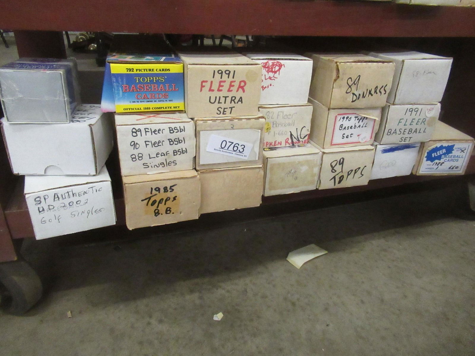 Approx. 18 Boxes of Misc. Baseball Cards (1 of 3)