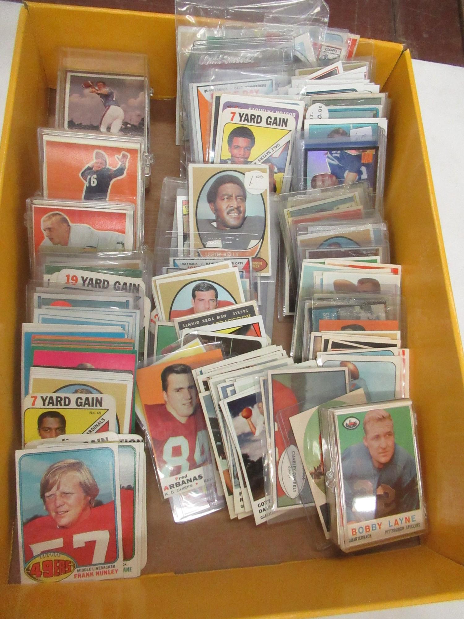 Group of Misc Football Cards mostly 50's & 60's (1 of 3)