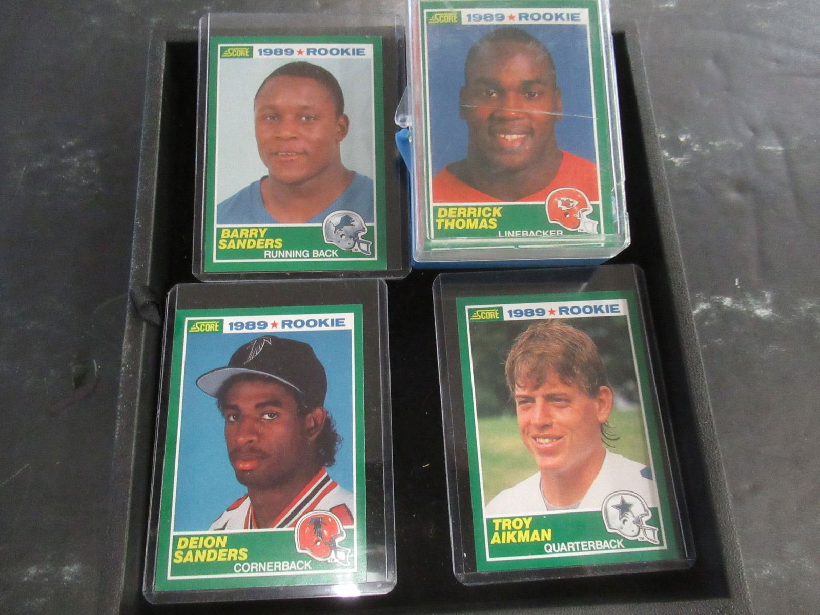 1989 Score Rookies incl. Barry Sanders, etc (1 of 5)